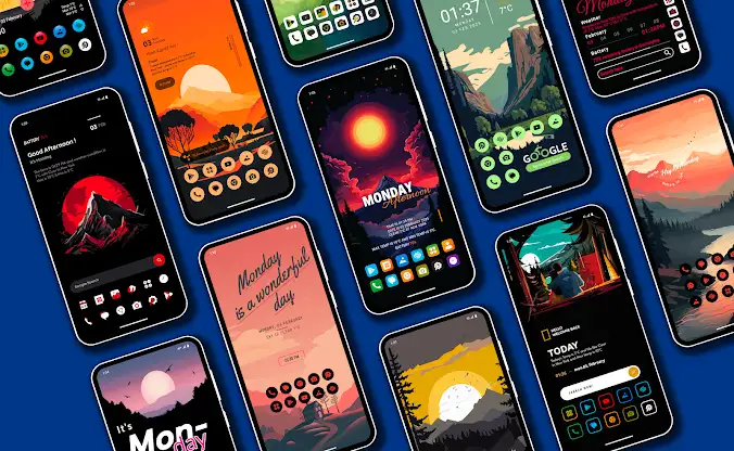 Highland Launcher - HomeScreen screenshot 3
