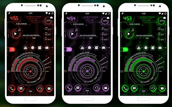 Hi-Tech Launcher Pro screenshot 6