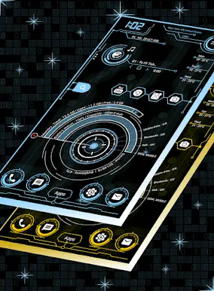 Hi-Tech Launcher Pro screenshot 4