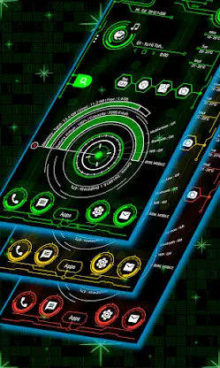 Hi-Tech Launcher Pro screenshot 2