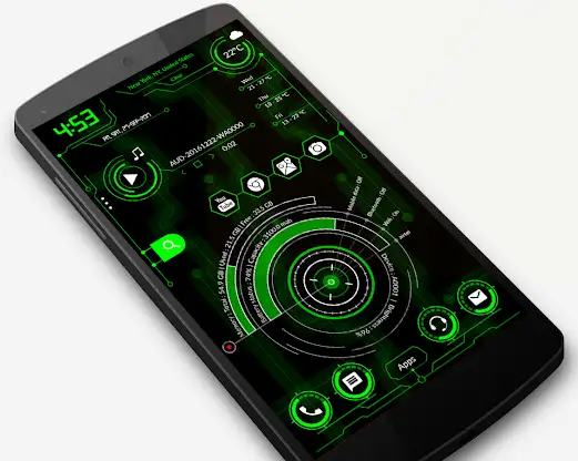Hi-Tech Launcher Pro screenshot 1