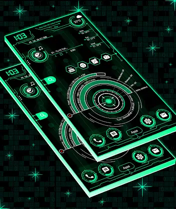Hi-Tech Launcher Pro screenshot 3