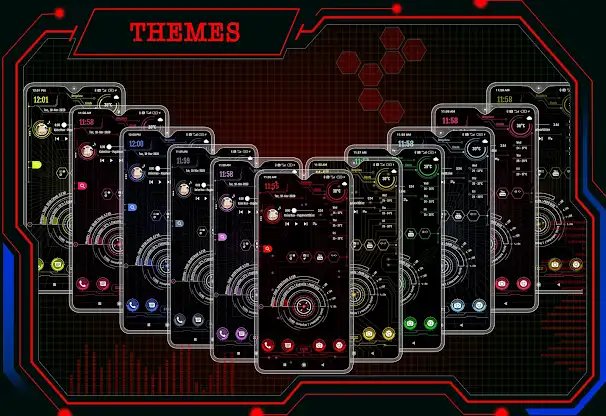 Hi-tech launcher 2025 screenshot 2