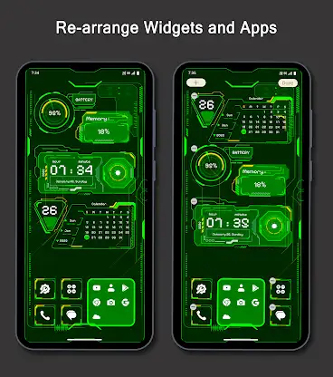 Hologrid Launcher screenshot 6
