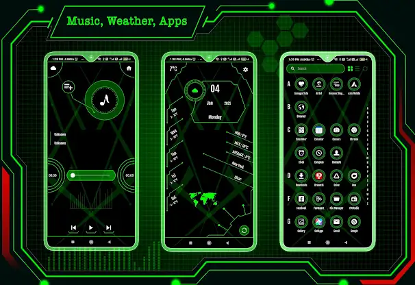 Modern Launcher 2 - AppLock screenshot 3
