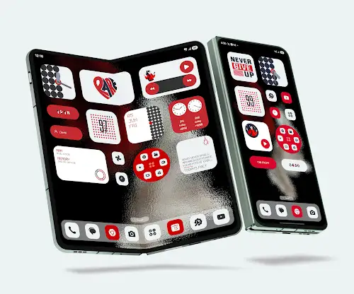Nil Launcher - Theme, Folder screenshot 2