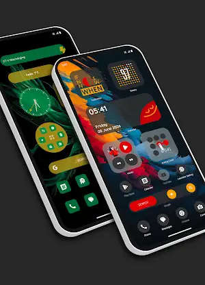 Nil Launcher - Theme, Folder screenshot 5