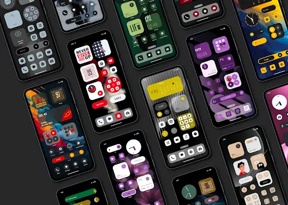Nil Launcher - Theme, Folder screenshot 6