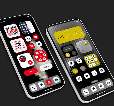 Nil Launcher - Theme, Folder screenshot 3