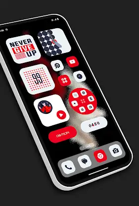 Nil Launcher - Theme, Folder screenshot 1