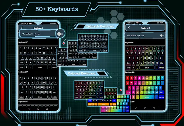 Strip Hi-tech Launcher 2025 screenshot 4