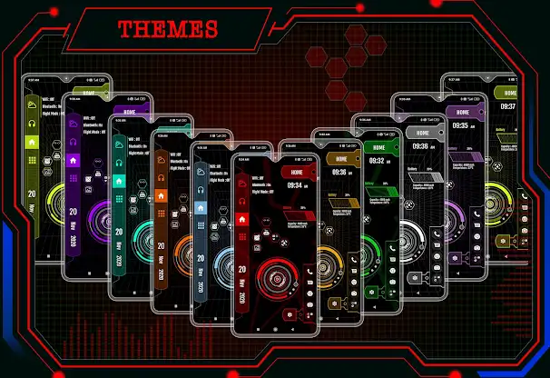 Strip Hi-tech Launcher 2025 screenshot 2
