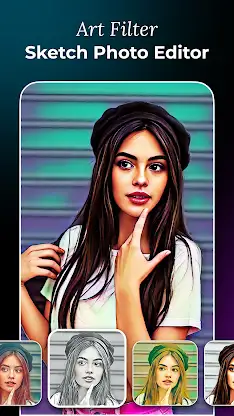 Art Filter Sketch Photo Editor screenshot 2