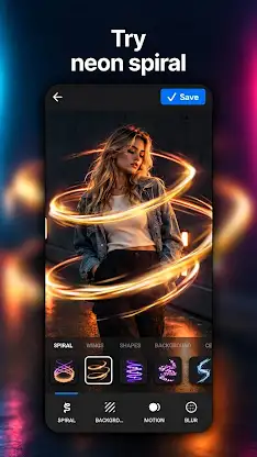 NeonArt Photo Editor & Effects screenshot 1