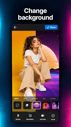 NeonArt Photo Editor & Effects screenshot 5
