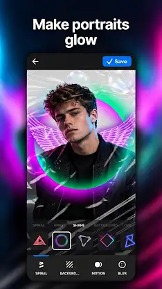 NeonArt Photo Editor & Effects screenshot 2