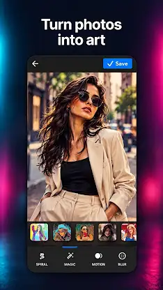 NeonArt Photo Editor & Effects screenshot 3