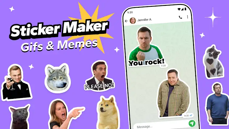 Sticker Maker - Gifs & Memes screenshot 1