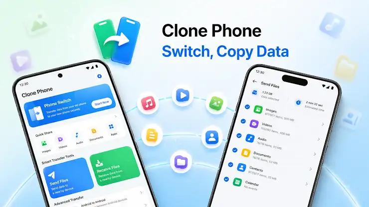 Clone Phone: Switch, Copy Data screenshot 1