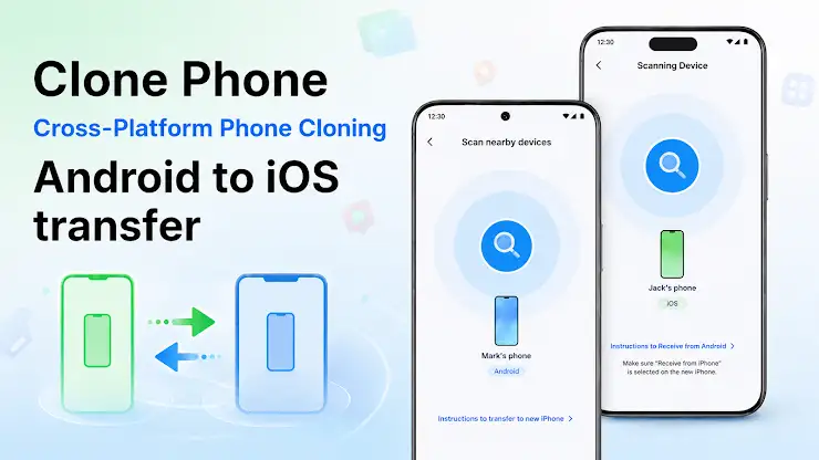 Clone Phone: Switch, Copy Data screenshot 2