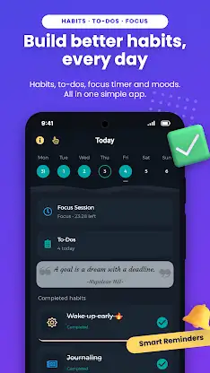 Habit Tracker: Routine & Goals screenshot 1