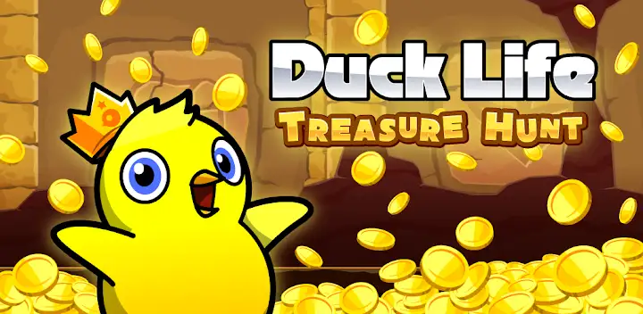 Duck Life 5: Treasure Hunt — Android game banner