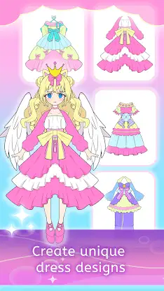 Princess Girl Dress up doll screenshot 4