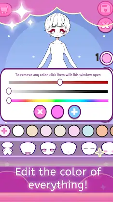 Moon's Closet dress up game screenshot 7
