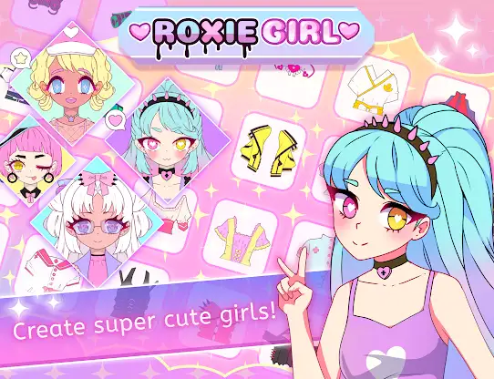 Roxie Girl anime avatar maker screenshot 1