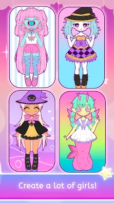 Mimistar dress up chibi doll screenshot 4