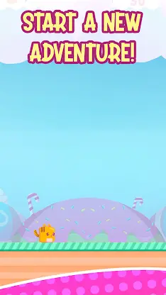 Stacky Cat kawaii runner Game screenshot 2