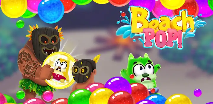 Bubble Shooter: Beach Game Pop — Android game banner