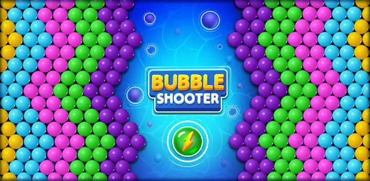 Bubble Shooter Bubble Pop Game — Android game banner