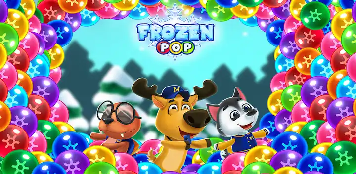 Bubble Pop Games: Shooter Cash — Android game banner