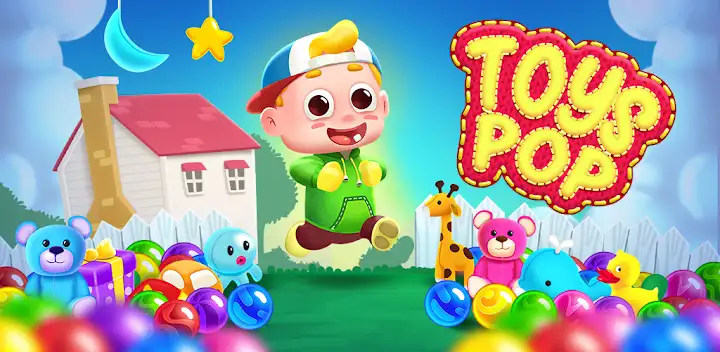 Bubble Shooter - Toys Pop — Android game banner