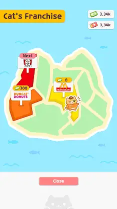 Cat diner: Franchise tycoon screenshot 2