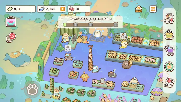 Cat Mart : Mini Market Tycoon screenshot 6