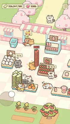 Cat Mart : Mini Market Tycoon screenshot 1