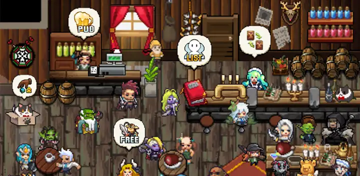 Idle RPG - The Game is Bugged! — Android game banner