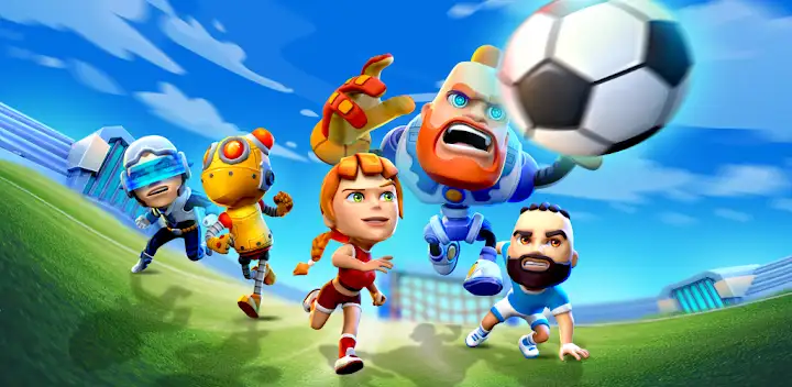 Goal Battle - PvP Soccer Game — Android game banner
