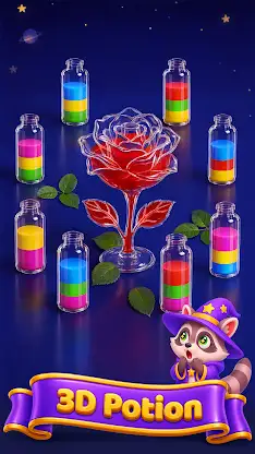 3D Colorful Sort™ Halloween screenshot 2