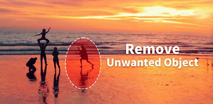 Retouch Remove Objects Editor — Android app banner