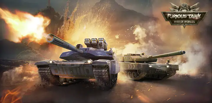 Furious Tank: War of Worlds — Android game banner