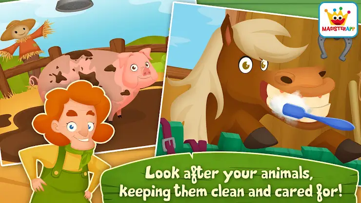 Dirty Farm: Games for Kids 2-5 screenshot 3
