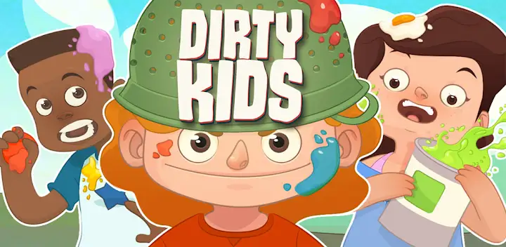 Dirty Kids - Baby Care Games — Android game banner