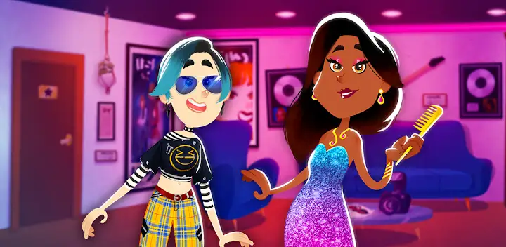 Hair Salon & Dress Up Girls 5+ — Android game banner