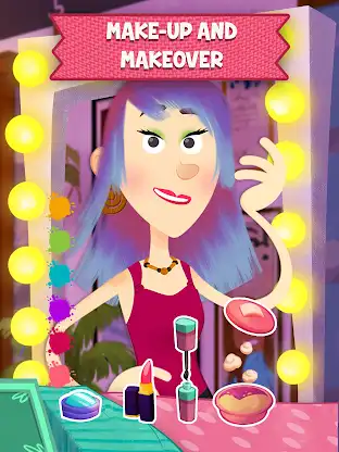 Hair Salon & Dress Up Girls 5+ screenshot 2