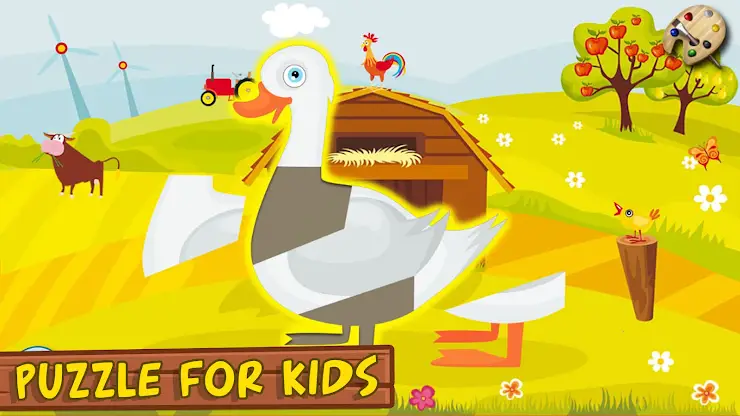 Farm Animals Puzzles Games 2+ screenshot 6