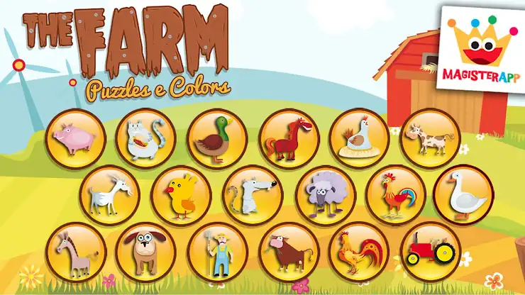 Farm Animals Puzzles Games 2+ screenshot 7