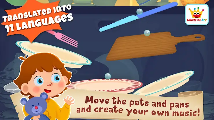 Water Drops: Music Kids Game screenshot 2